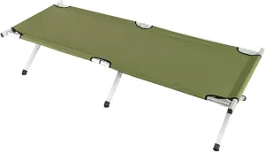 Camp Bed, Folding Camping Cot for Adults, Sleeping Cots with Storage Bag, Portable Lightweight Cot Bed for Outdoor Traveling, Hiking, Office Nap, Easy to Set up 1 Pack, Green
