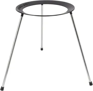 Campfire Tripod/Stand, Portable able Campfire Trivet Pot Stand, Stainless Steel Detachable Cam Open Fire Tripod Grill for Outdoor Cam, Hiking, Hunting