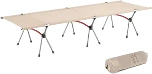 Camping Mat Bed Foldable Sturdy Tent Cot Office Single Folding Bed Travel Portable Hiking(Khaki)