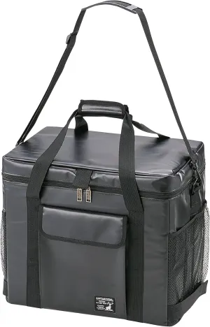 Captain Stagg (CAPTAIN STAG) Cooler Bag Cooler Bag Soft Cooler [Capacity 33L / Folding Storage Accepted Bag CS Black Label UE-566