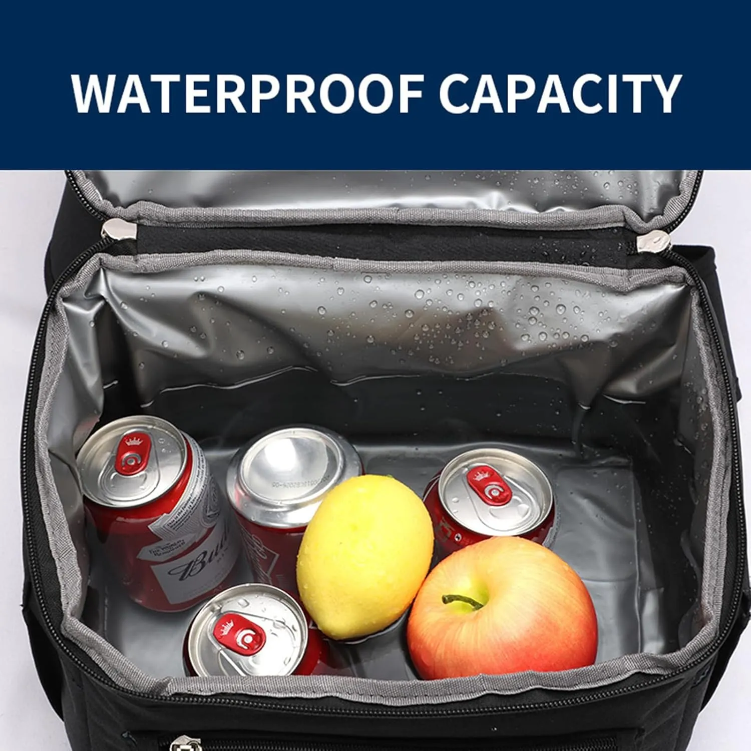 Car Camping Coolers for Acura Legend/NSX/RL/RLX/RSX/SLX/TL/TSX/Vigor, Waterproof Portable Cooler, Leak Proof Picnic Insulated Bag, Ultra-Light Premium Ice Chest Box,C-Gray