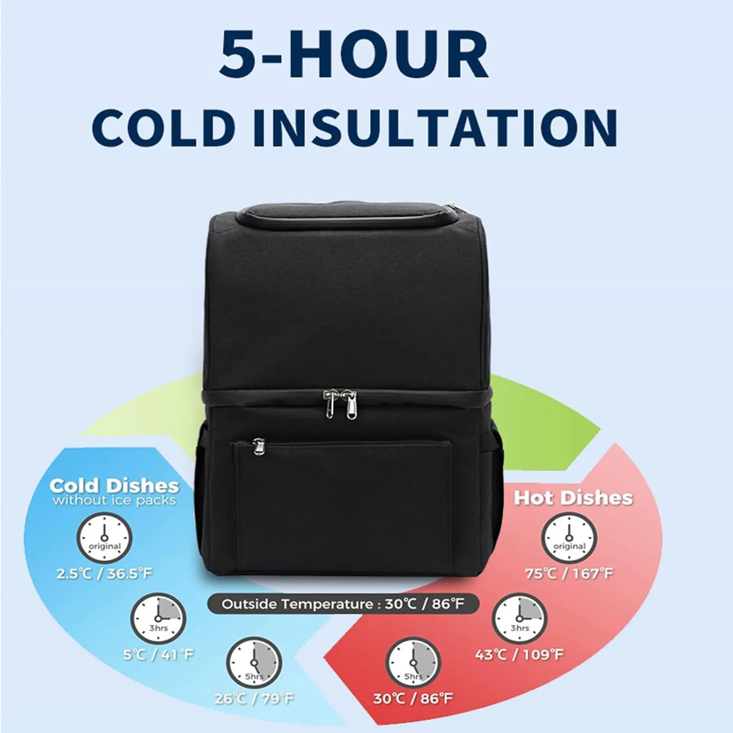 Car Camping Coolers for Acura Legend/NSX/RL/RLX/RSX/SLX/TL/TSX/Vigor, Waterproof Portable Cooler, Leak Proof Picnic Insulated Bag, Ultra-Light Premium Ice Chest Box,C-Gray