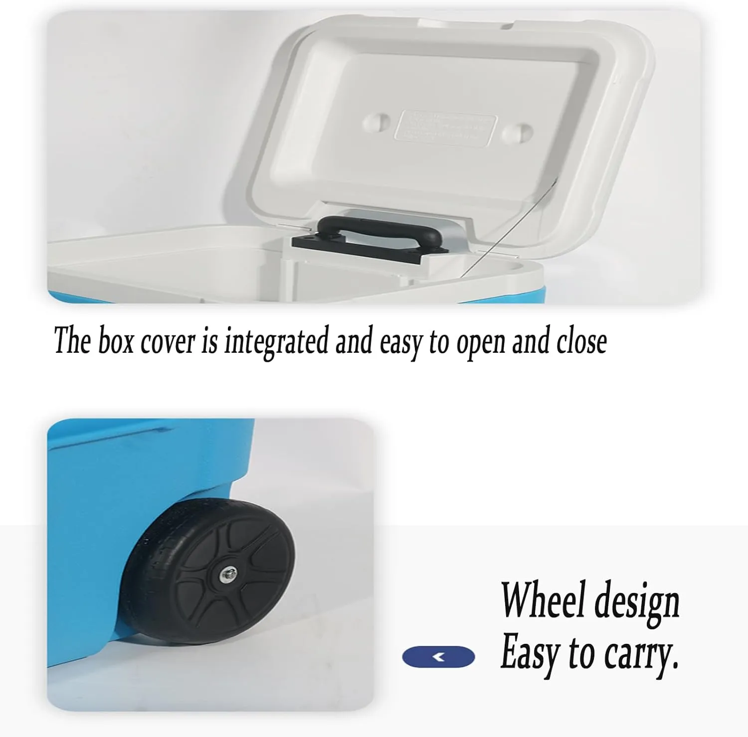 Car Camping Coolers for BMW 1 Series/2 Series/3 Series/4 Series/5 Series/7 Series, Leak Proof Cooler, Portable Lightweight Ice Chest Box, Compartments Waterproof Insulated Bag