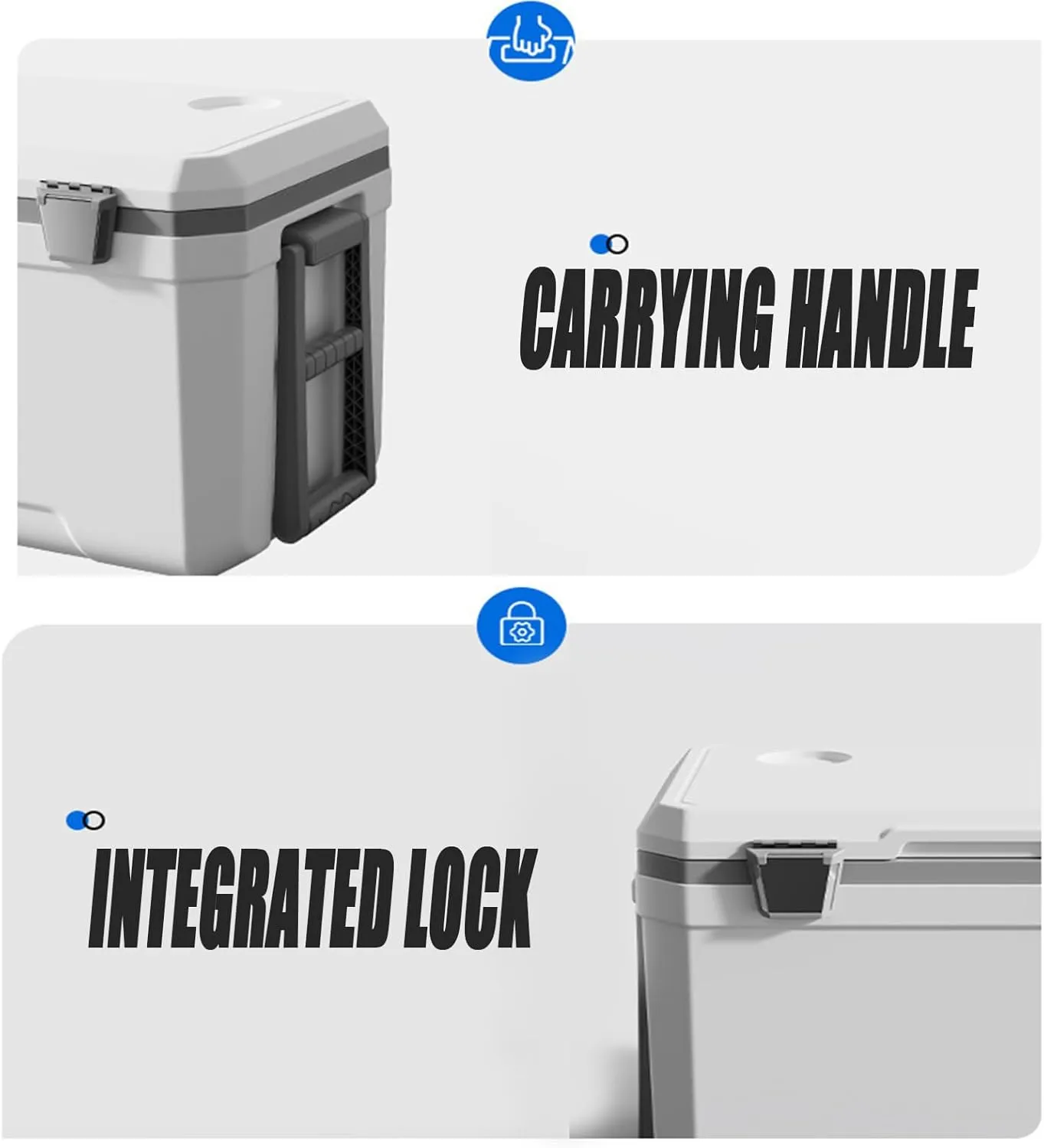 Car Camping Coolers for BMW 1 Series/2 Series/3 Series/4 Series/5 Series/7 Series, Waterproof Portable Cooler, Leak Proof Picnic Insulated Bag, Ultra-Light Premium Ice Chest Box