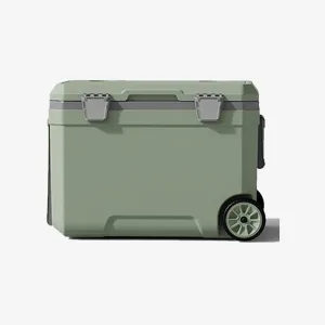 Car Camping Coolers for Equinox LT/RS/Activ 2025, Waterproof Portable Cooler, Leak Proof Picnic Insulated Bag, Ultra-Light Premium Ice Chest Box,A-Green-45L