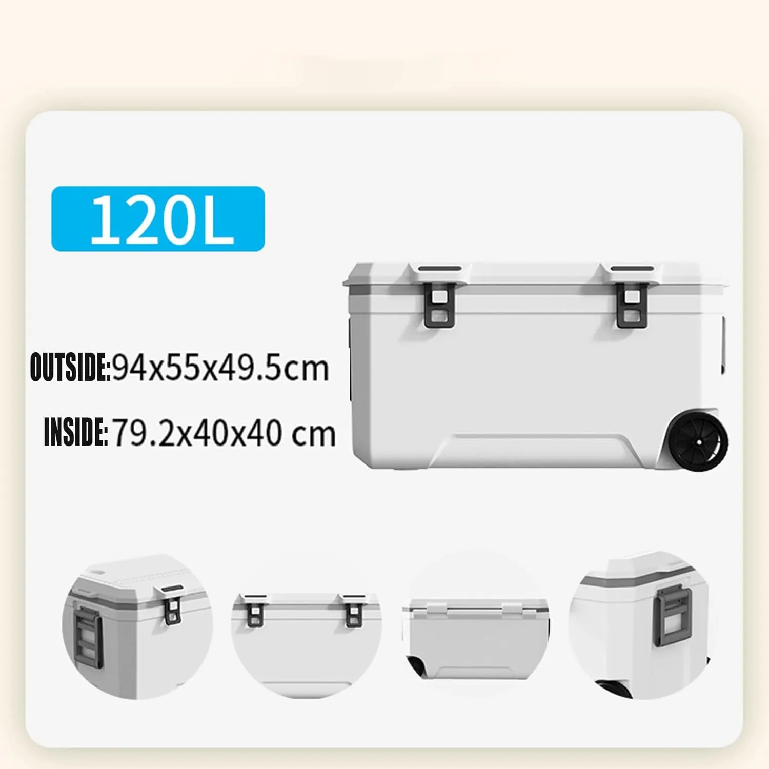 Car Camping Coolers for Ligier JS50/JS60/Myli/Pulse 4/Be Sun/Be Two/OptiMax/X-Pro/X-Too, Waterproof Portable Cooler, Leak Proof Picnic Insulated Bag, Ultra-Light Premium Ice Chest Box