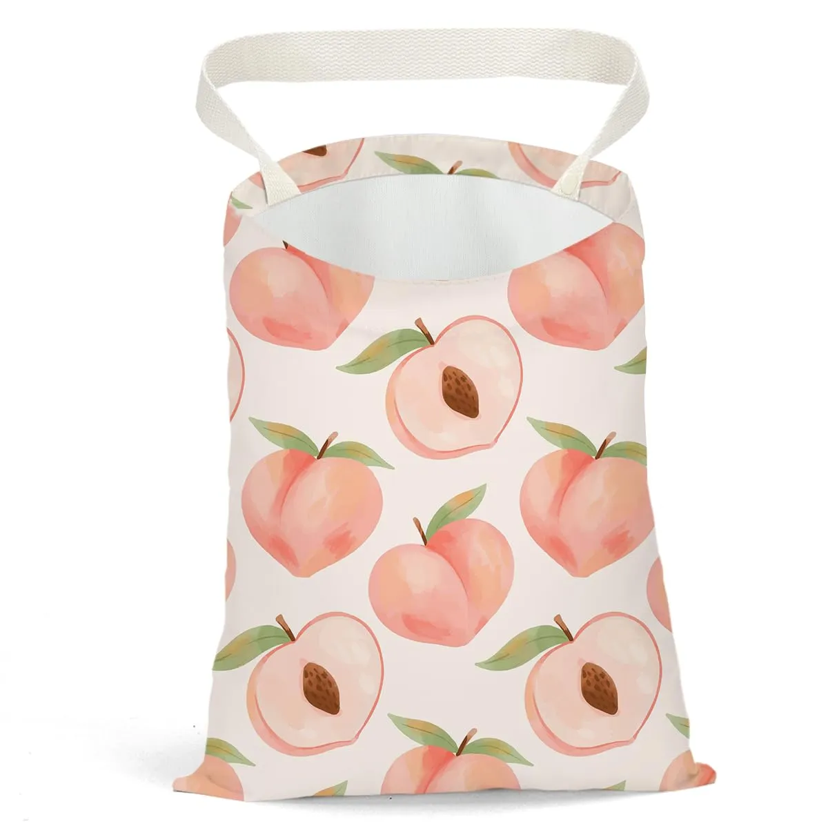 Car Trash Bag Hanging, Waterproof, Seat Organizer, Car Trash Can Bin for Vehicle, Lemon Decor Strawberry Peach Orange Pineapple
