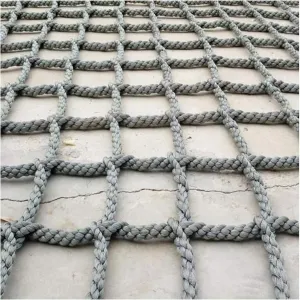 Cargo Climbing Net, Outdoor Treehouse Truck Trailer Nets Playground Heavy Duty Swings Net Safety Net Cargo Net Playground Climbing Netting(Size:2 * 2m(6.6 * 6.6ft))