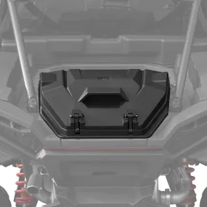 Cargo Storage Box for Polaris RZR XP 4 1000 2024, Forward Cargo Storage Bin 55 QT Polypropylene for Polaris RZR XP 1000 2024 Accessories Waterproof, Replace OEM #2884525 Black