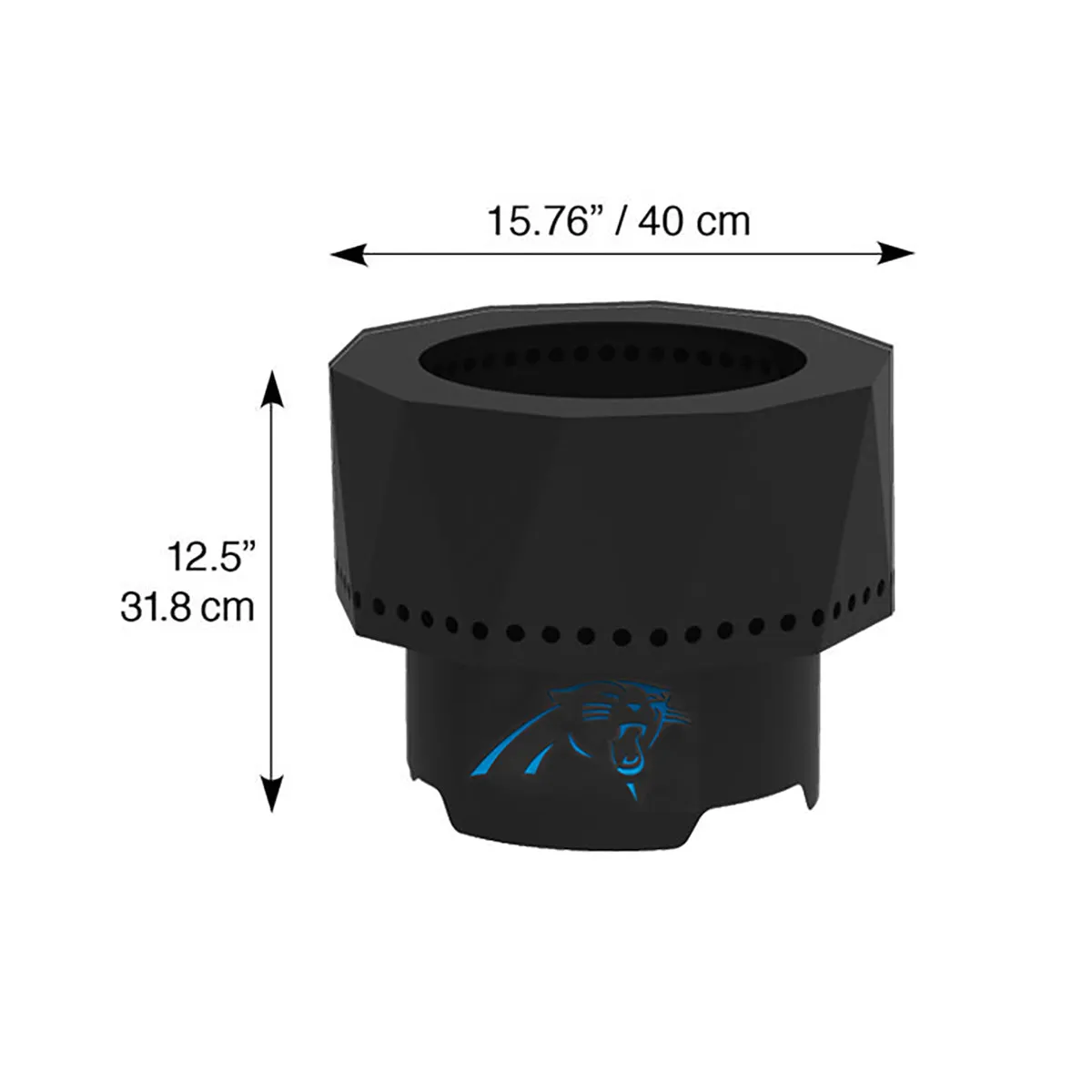 Carolina Panthers Smokeless Portable Fire Pit