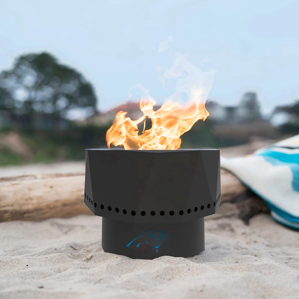 Carolina Panthers Smokeless Portable Fire Pit