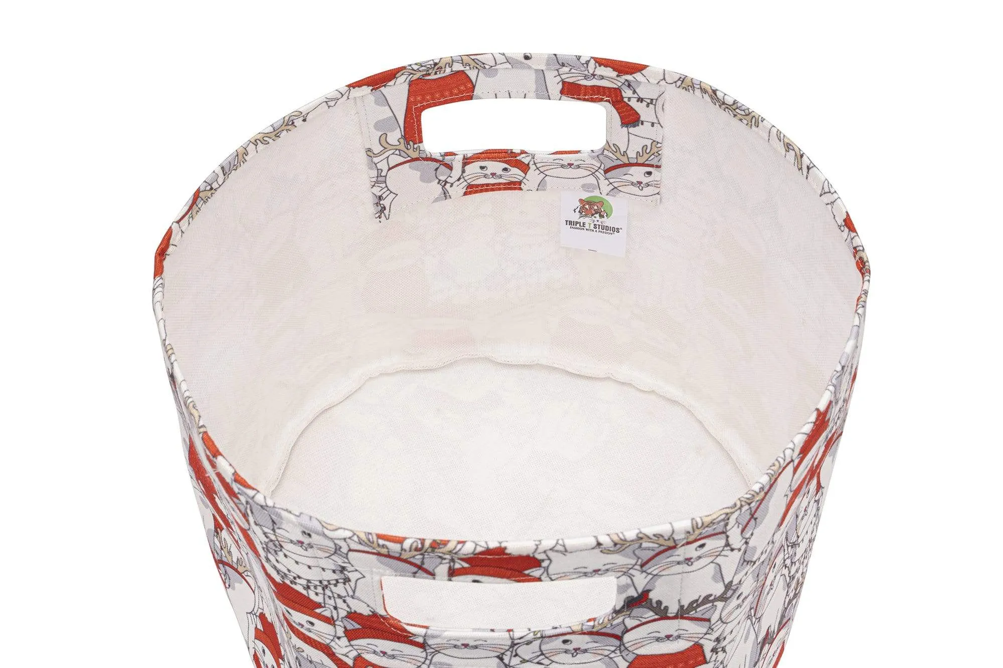 Cat Canvas Storage Bin