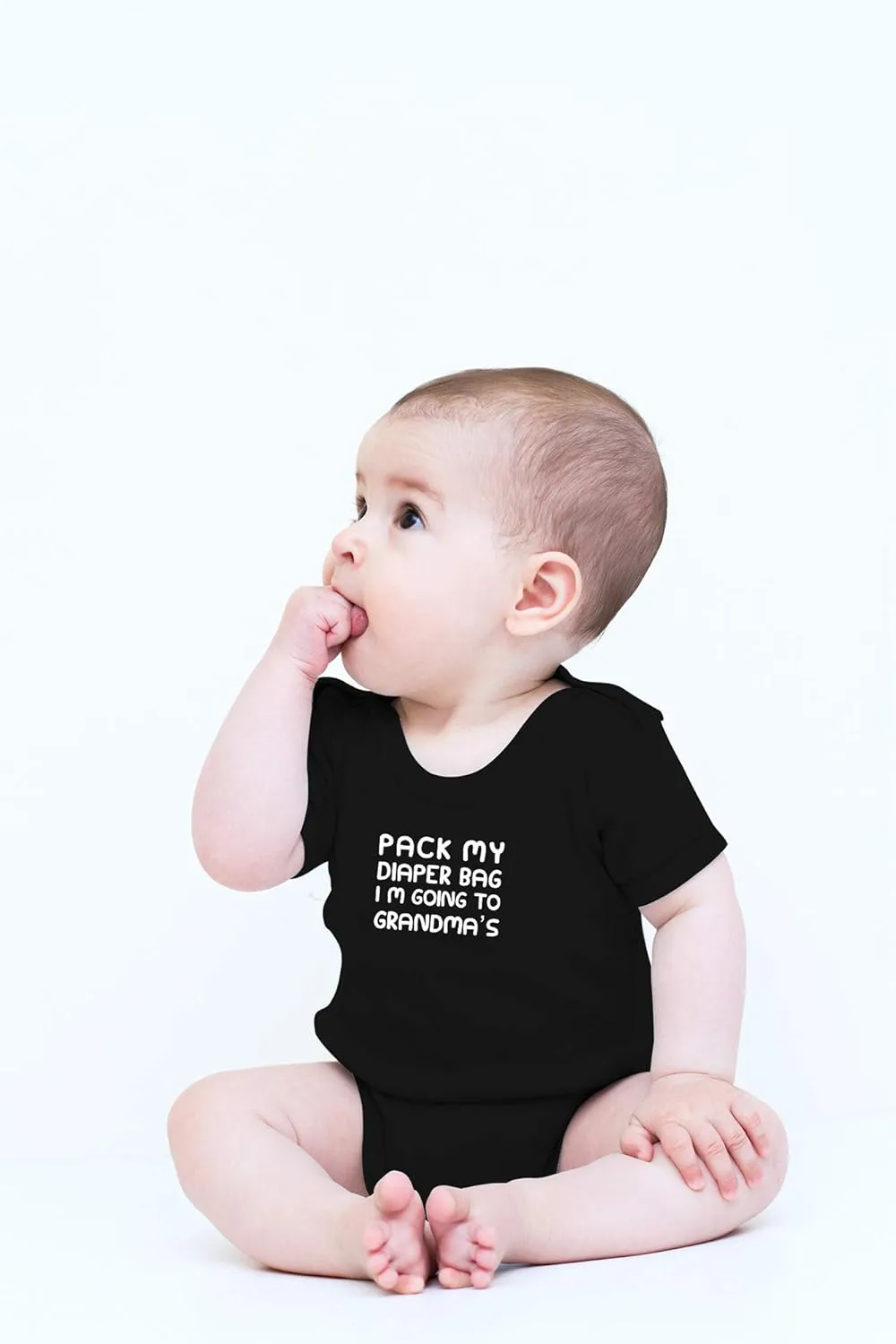 CBTwear Pack My Diaper Bag, I'm Going To Grandma's House Baby Bodysuit - Cute Newborn Unisex Clothing
