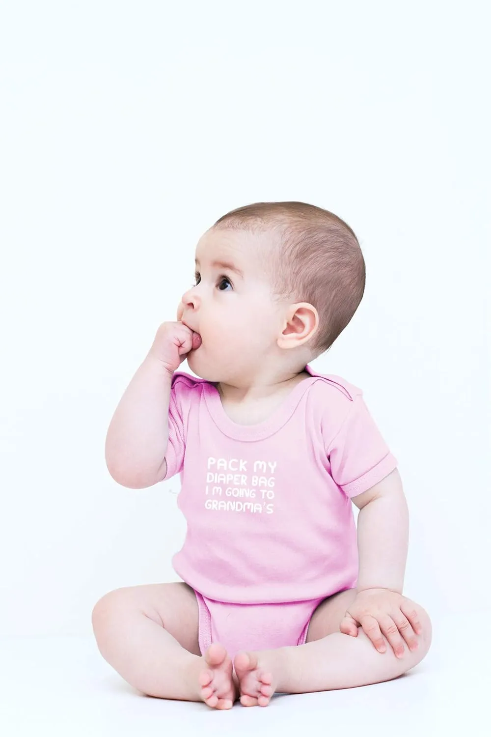 CBTwear Pack My Diaper Bag, I'm Going To Grandma's House Baby Bodysuit - Cute Newborn Unisex Clothing