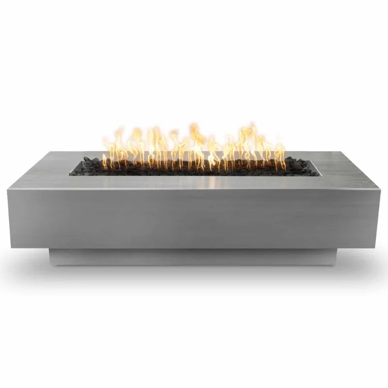 Cedar Park Fire Pit - Stainless Steel | 84"