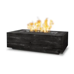 Cedar Park Fire Pit - Wood Grain Concrete | 60"