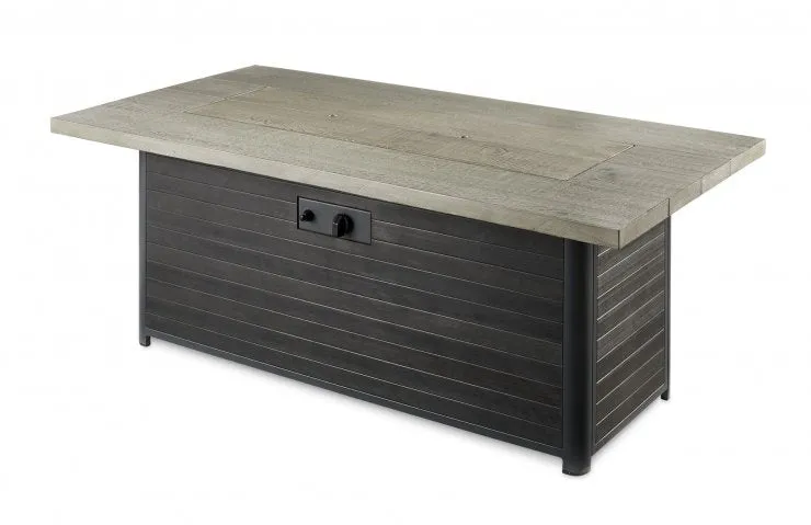 Cedar Ridge Linear Gas Fire Table