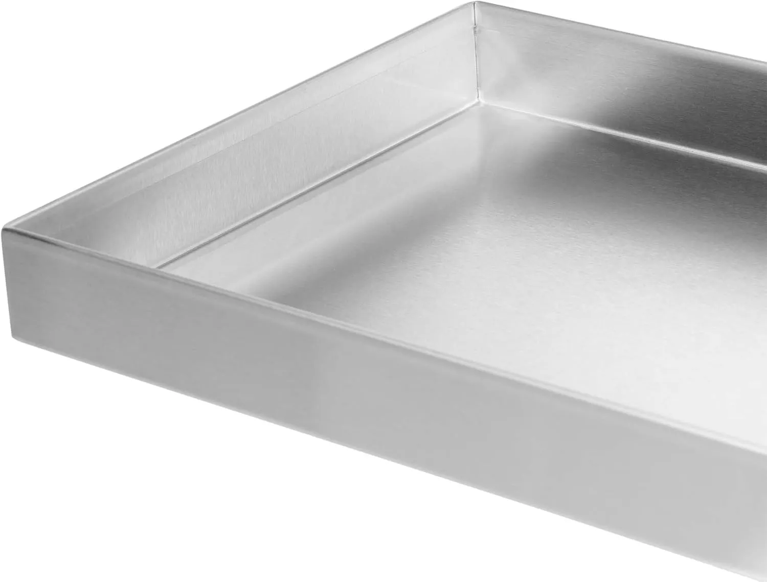 Celestial Fire Pit Cover for 30”x6” Linear Burner Pan (33" x 9" Actual Size), Commercial Grade, Stainless Steel, Reinforced Wrapped Edge