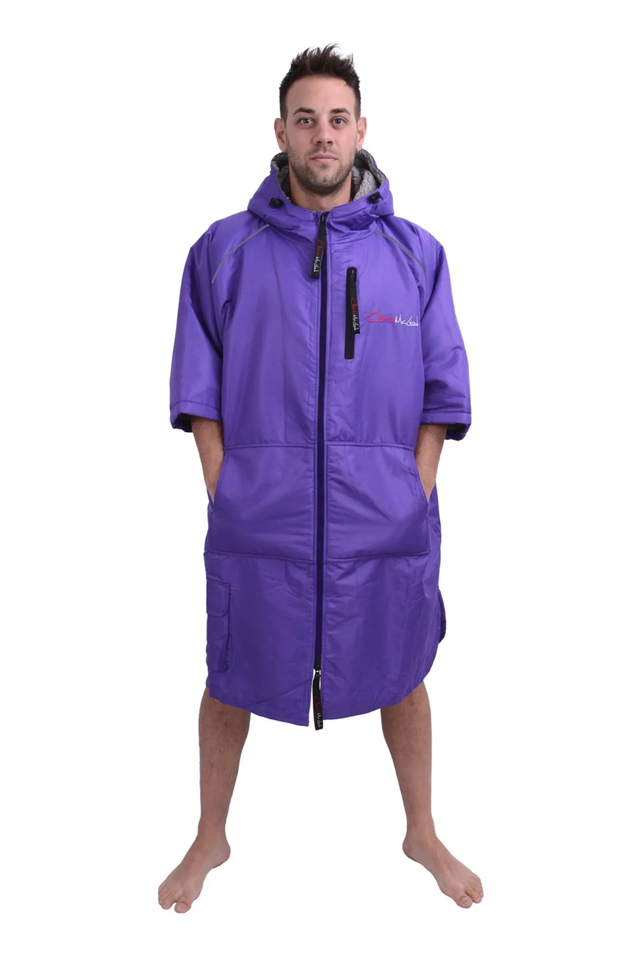 Charlie Mcleod Eco Short Sleeve Beach Robe