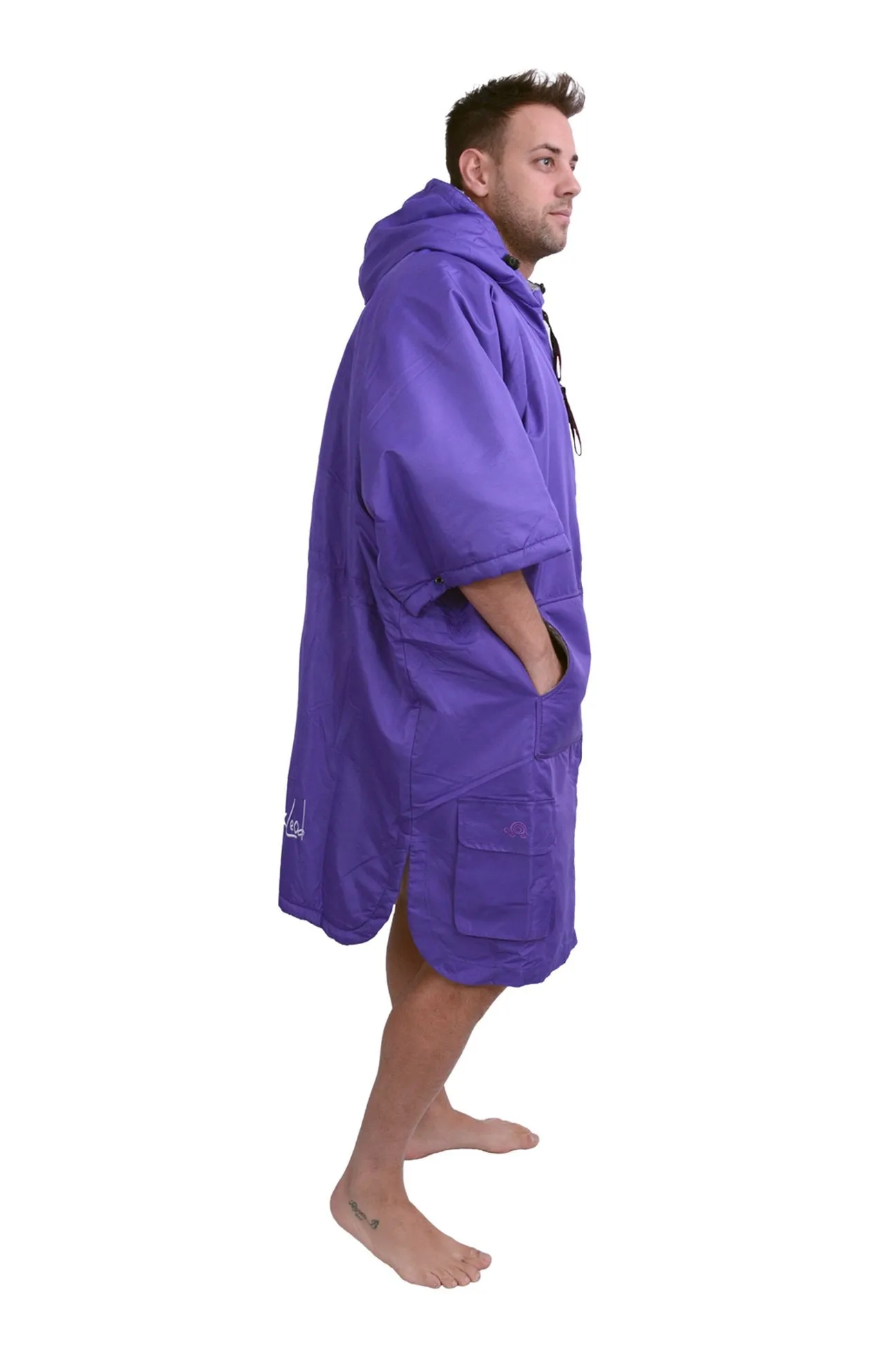 Charlie Mcleod Eco Short Sleeve Beach Robe