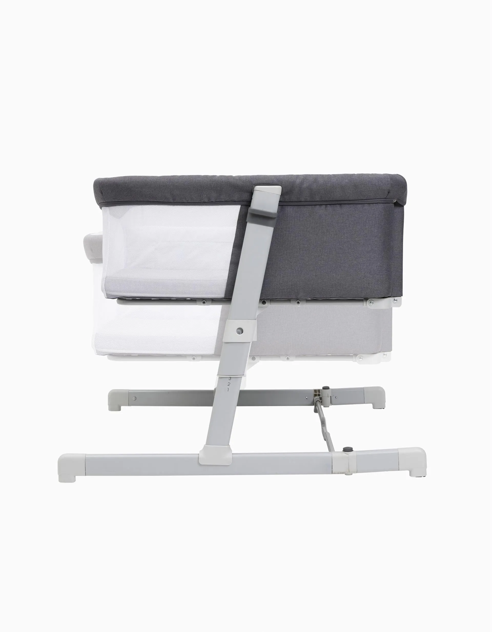 Chicco Next 2 Me Twins Magnet Grey Cot