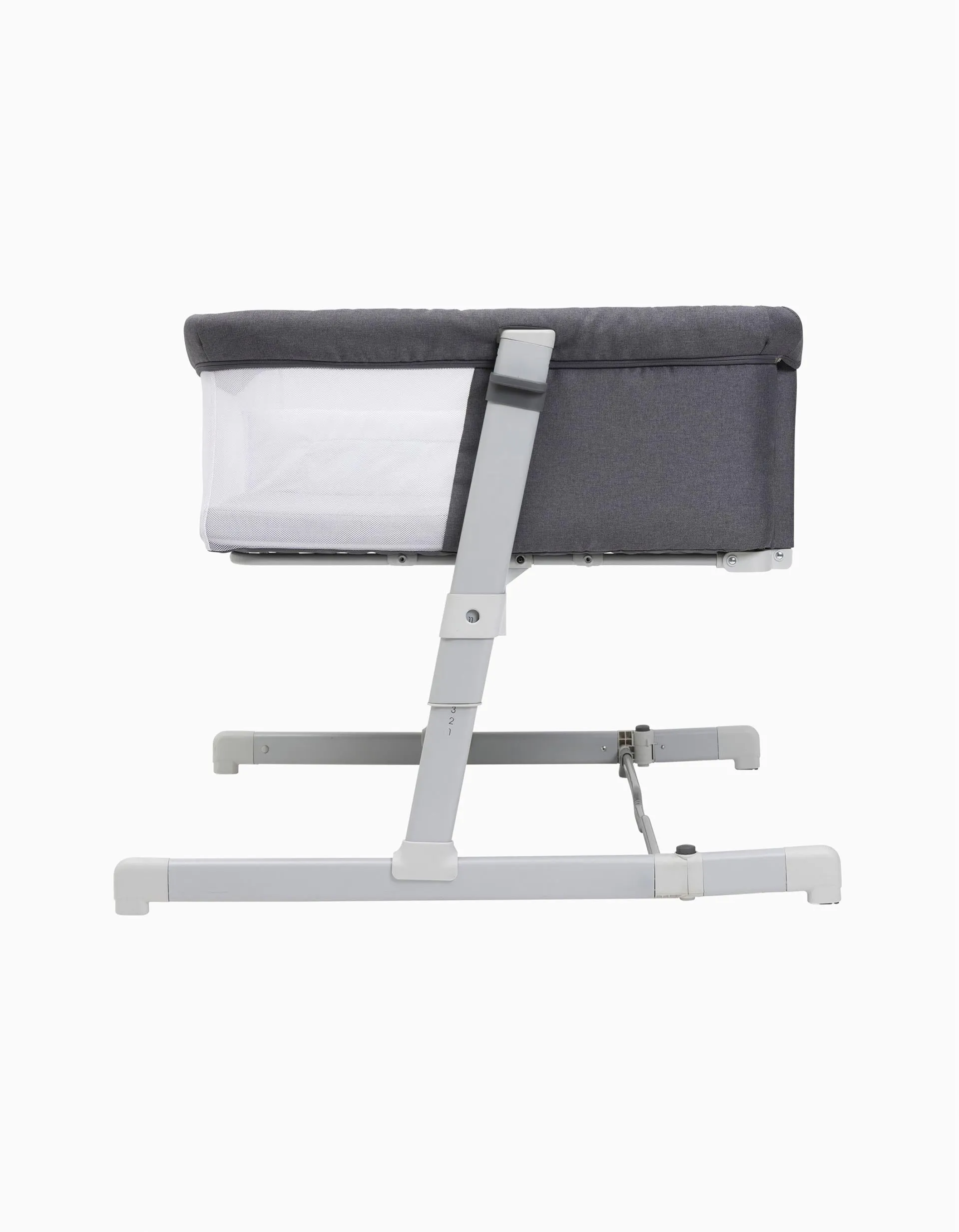 Chicco Next 2 Me Twins Magnet Grey Cot