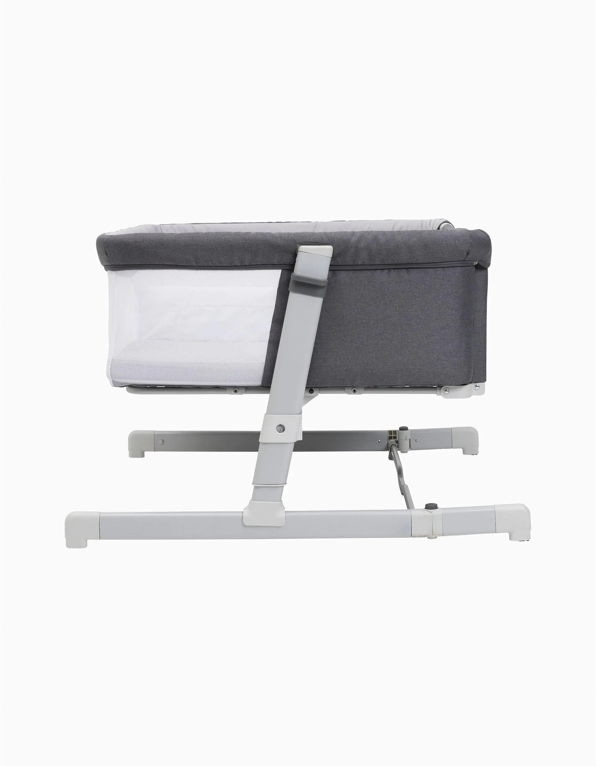 Chicco Next 2 Me Twins Magnet Grey Cot