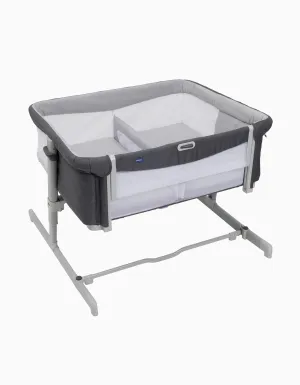 Chicco Next 2 Me Twins Magnet Grey Cot