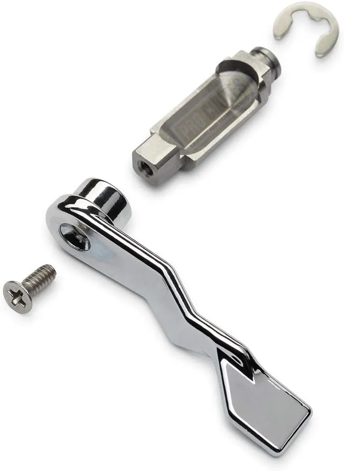 Chute Door Thumb Trigger Handle - For both Bottom and Side Hinged Trash and Laundry Stainless Steel Intake Doors. Perfect Parts for Wilkinson and Other Manufactured Hardware companies. (Chrome)