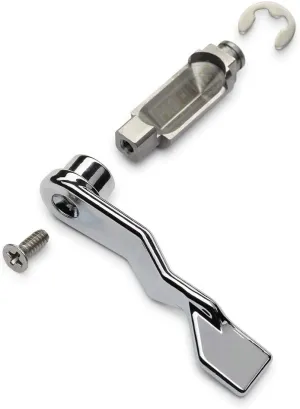Chute Door Thumb Trigger Handle - For both Bottom and Side Hinged Trash and Laundry Stainless Steel Intake Doors. Perfect Parts for Wilkinson and Other Manufactured Hardware companies. (Chrome)
