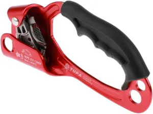 Climbing Ascender Tool for Mountaineering, Suitable for Men and Women, Red Right Hand, 22x8.6cm