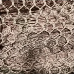 Climbing Cargo Net Color Changing 3mm/4.5cm Hexagonal Shape, Playground Safety Net Scenic Area Railing Protection Net Children Backyard Net,Tree House Accessories Outdoor Adventure,1MX9M(3.3X29