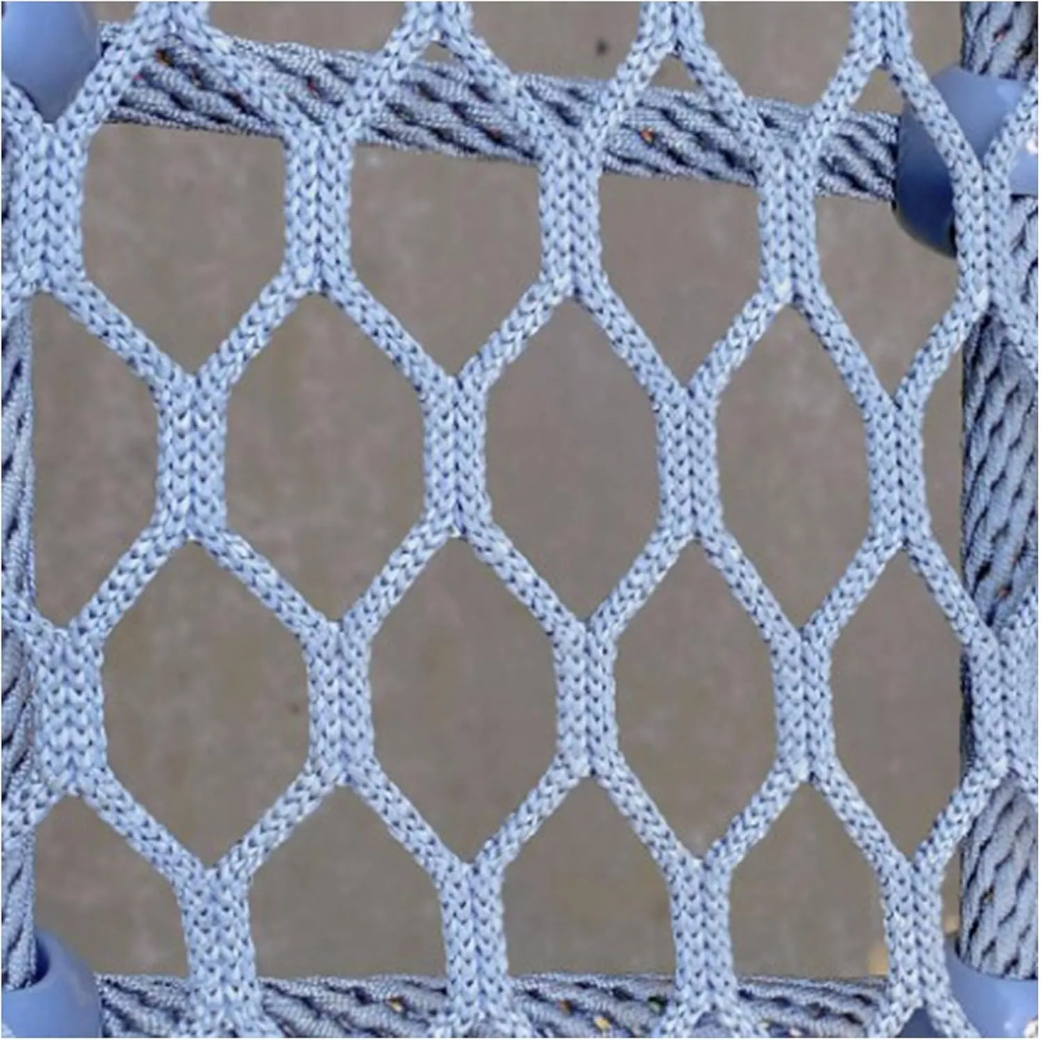 Climbing Cargo Net Color Changing 3mm/4.5cm Hexagonal Shape, Playground Safety Net Scenic Area Railing Protection Net Children Backyard Net,Tree House Accessories Outdoor Adventure,1MX9M(3.3X29