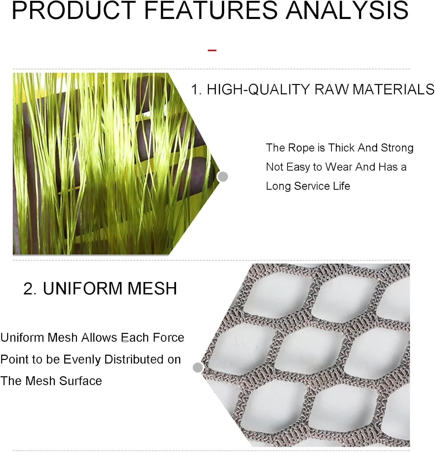 Climbing Cargo net Color Changing 5mm/5cm Hexagonal Shape, Court net Playground Safety net Greening Isolation net, Suitable for Tree House Accessories Outdoor Adventure,2MX7M(6.6X23FT)