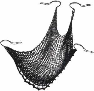 Climbing Cargo Net for Kids - Double Layers Heavy Duty Playground Safety Net, Outdoor Climbing Net for Treehouse Accessories, Backyard, Jungle Obstacle Training & Adventure(9.8x9.8ft),Black