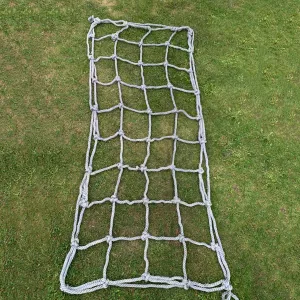 Climbing Cargo Net Heavy Duty Climbing Net,Kids Outdoor Climbing Rope & Safety Net Combo for Backyard,Rope Ladder,Swing Set,20Cm-16Mm,200x200cm