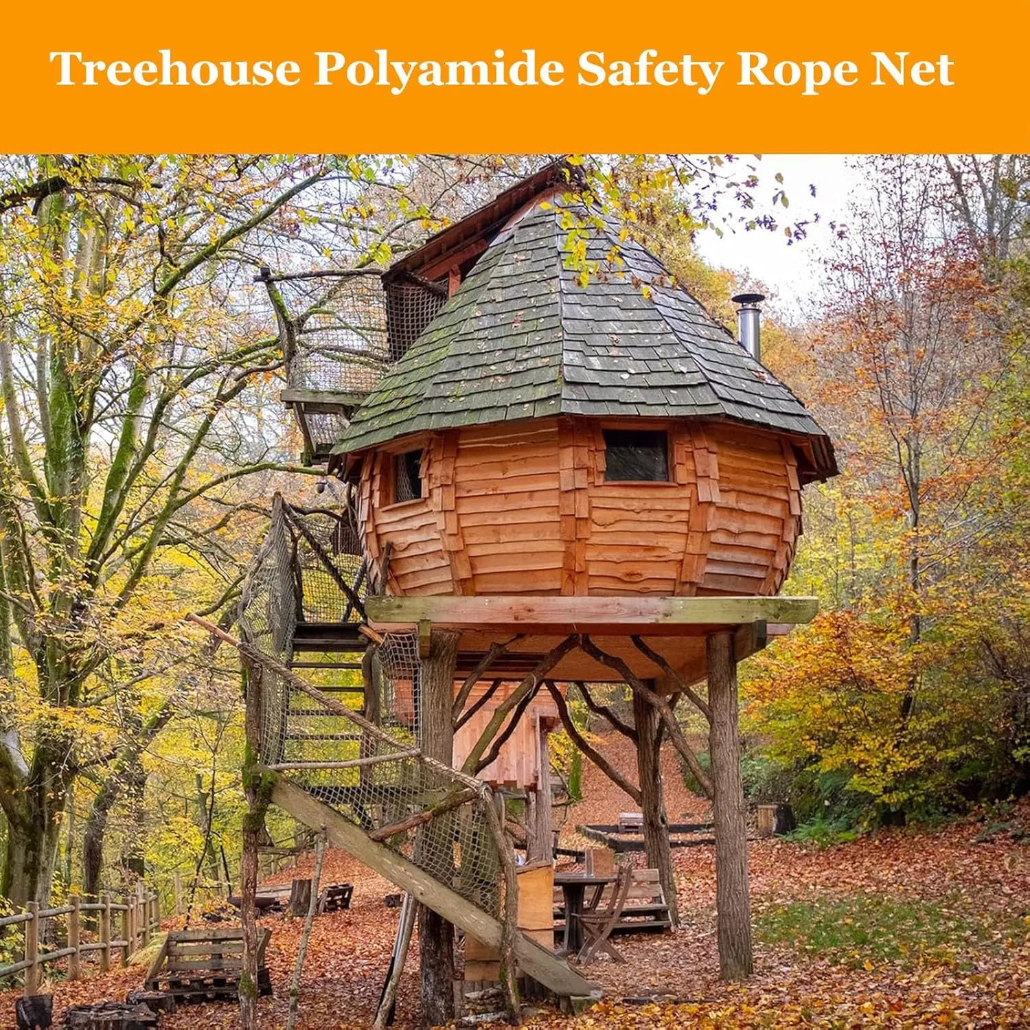 Climbing Net for Adult,Climbing Frame Net,Tree House Climbing Safety Net Rope Ladder,Stair Balcony Railing Protection Net Heavy Duty Climbing Cargo Net(Size:22.9FTx22.9FT)