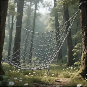 Climbing Net for Kids Adults Polyamide Heavy Duty Climbing Cargo Net Rope Ladder Playground Safety Net Outdoor Tree House Swing Hammock Stair Balcony Railing Protection Net,6.6x24.6ft
