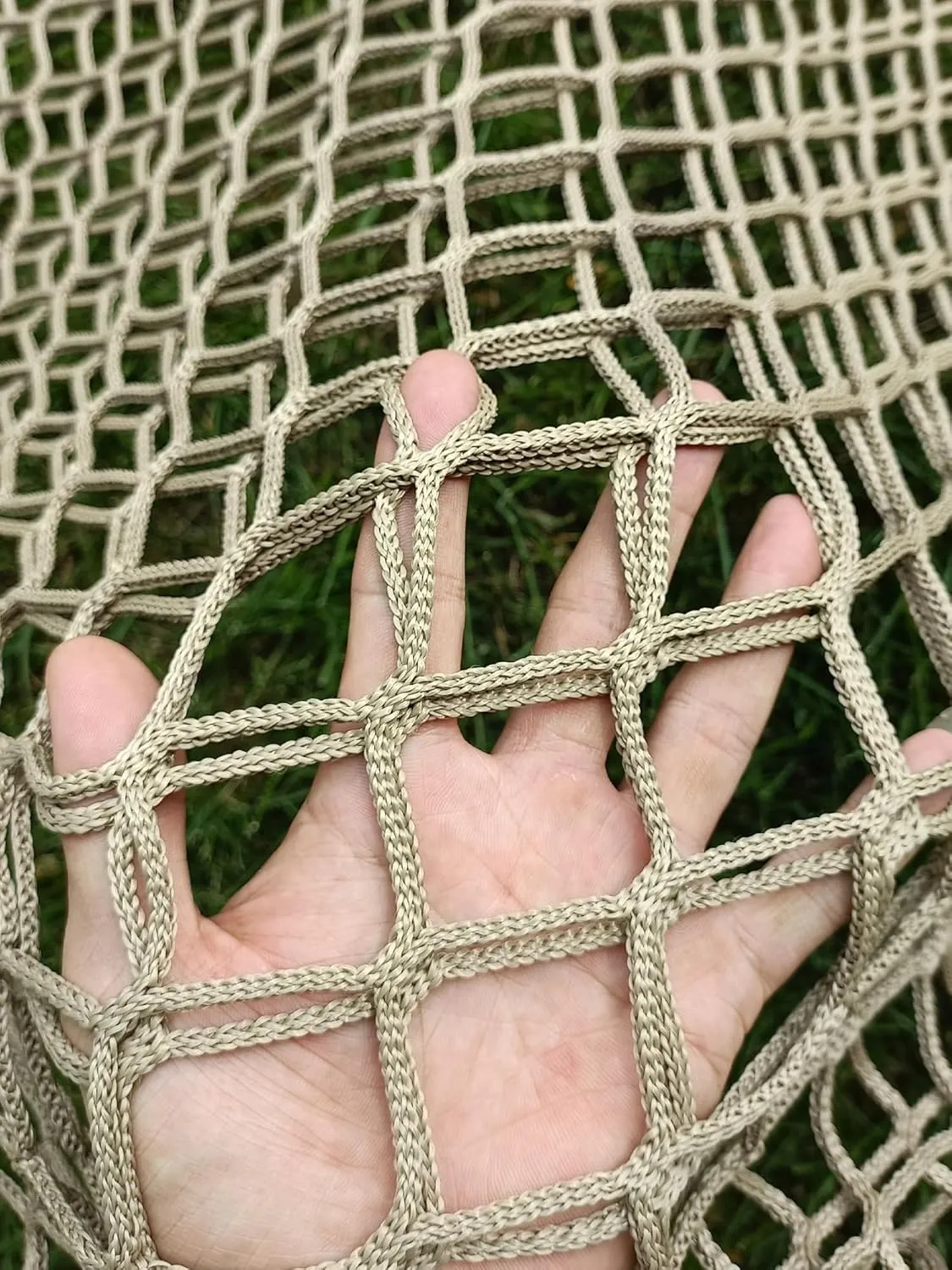 Climbing Net for Kids Double Layers Playground Safety Net Polyester Climbing Cargo Net Rope Bridge Nets for Treehouse Backyard Monkey Bars