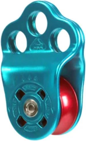 Climbing Pulley Hitch Pulley Single Pulley Hauling Pulley for Outdoor Adventures High Altitude Caving Mountaineering