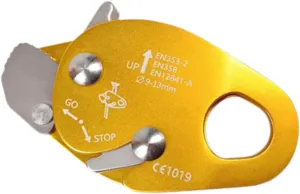 Climbing Rope Grab Falling Arrester Rope Gear Adjuster Protection for Tree Arborist Rocking Rappelling Outward Bound Training