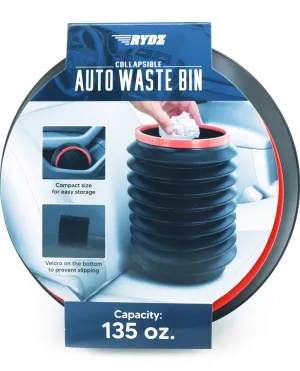 Collapsible Accordion Fold Auto Waste Bin