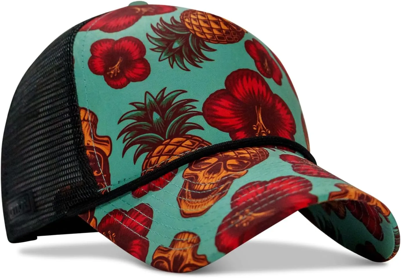 Combat Iron The Weekender Mesh Rope Snapback | 5 Panel Waterproof Hat, Recycled Polyester, Sun Protection, Moisture-Wicking