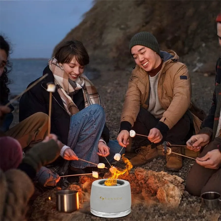 Concrete Tabletop Fire Pit
