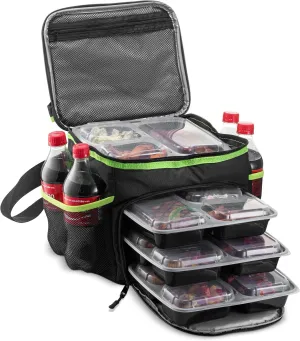 Cooler Bag insulated Large Capacity Bag Durable, Insulated Tote To Keep Foods And Drinks In The Right Temperature (11 x 10 x 9 Inches)