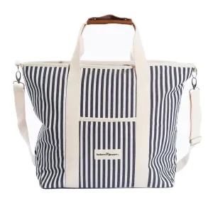 Cooler tote bag Laurens navy stripe 42 litres