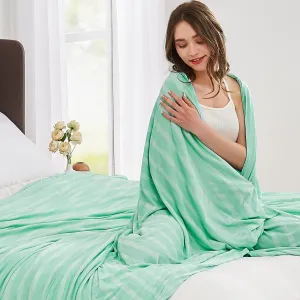 Cooling Blankets for Hot Sleepers, Arc-Chill Q-Max >0.5 Cool Fiber, Summer Cooling Throw Blanket for Hot Weather, Keeps Body Cool for Night Sweats, Soft Lightweight Sofa Blankets for Kid Adults