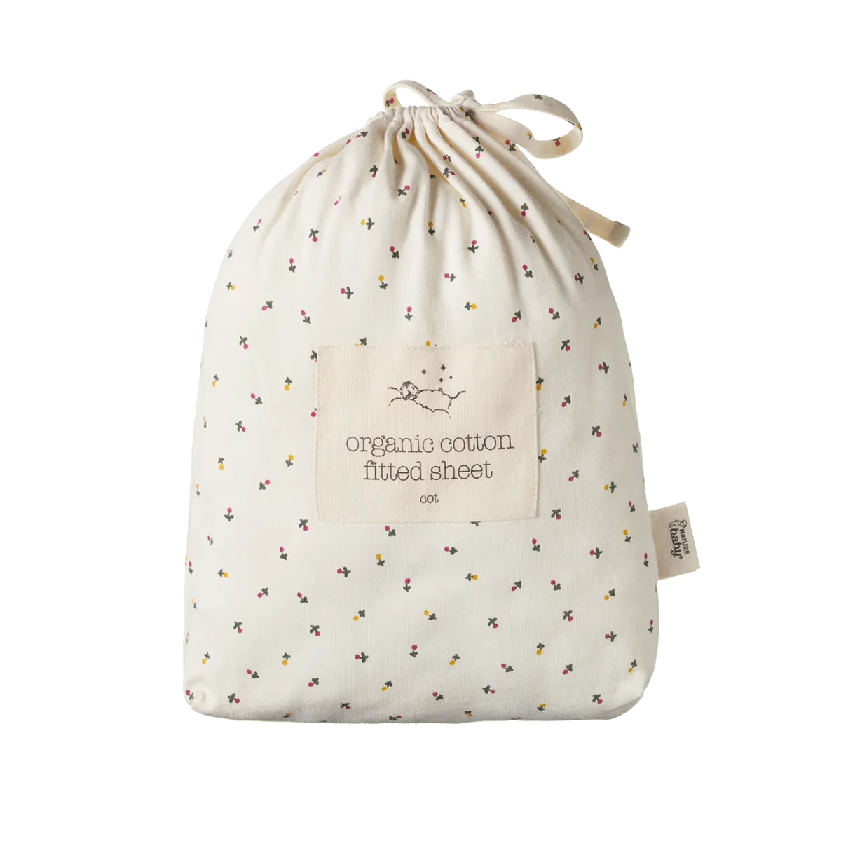Cot Sheet Aster Floral