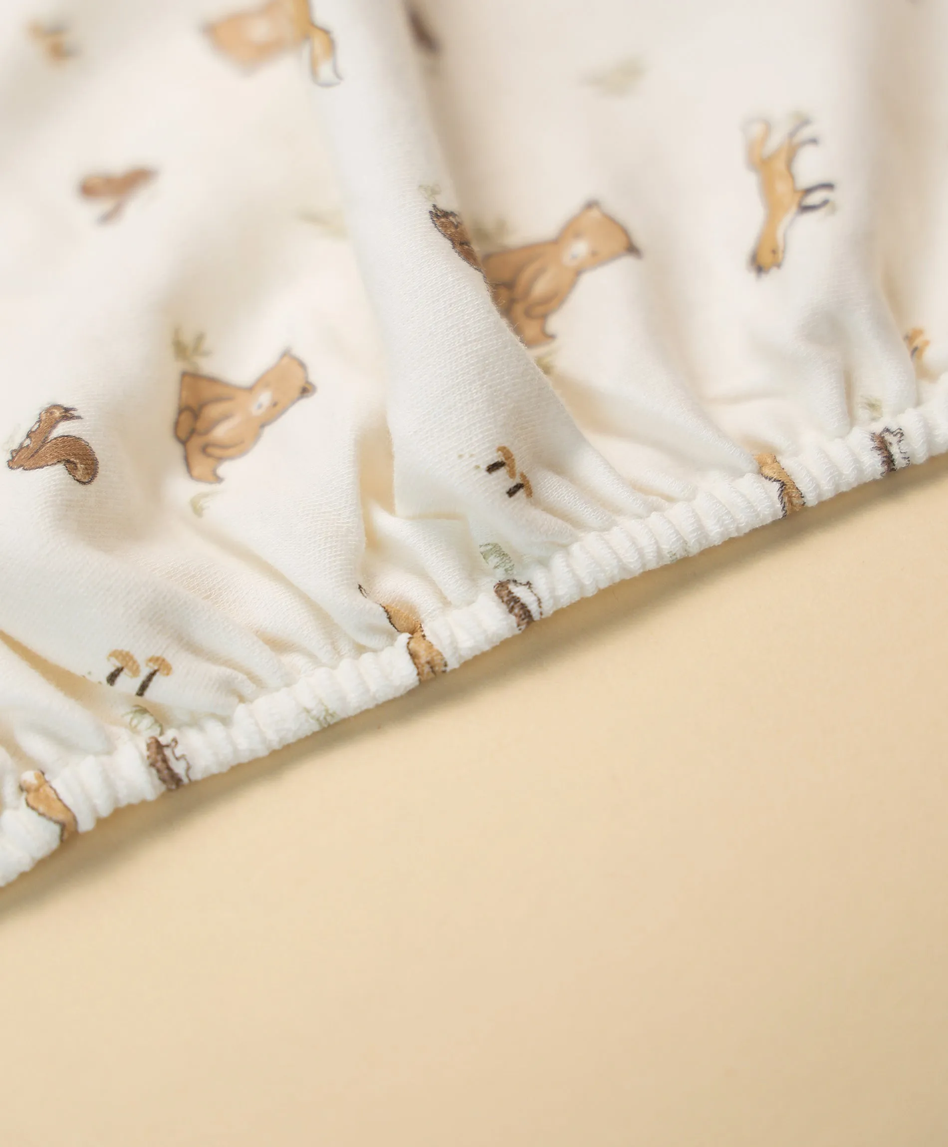 Cot sheet - Bear & Fox