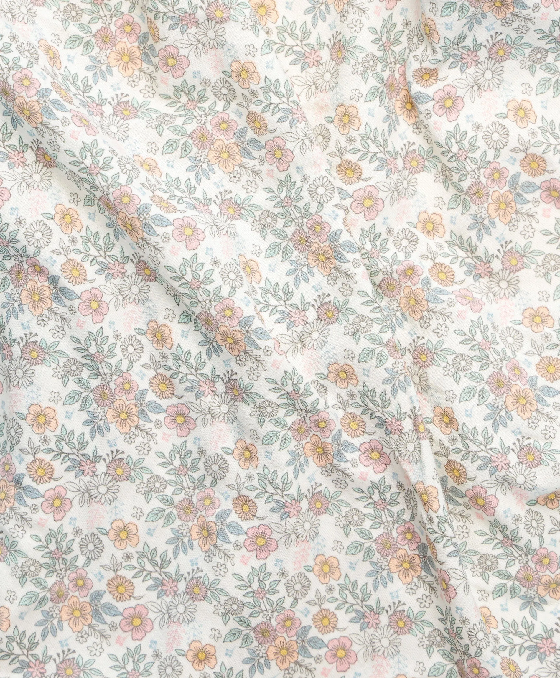 Cot sheet - Daisy Daisy